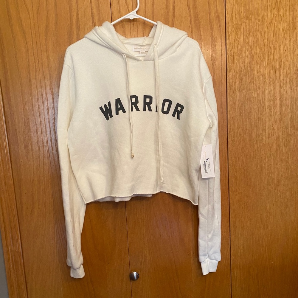 Spiritual Gangster “Warrior” cropped hoodie